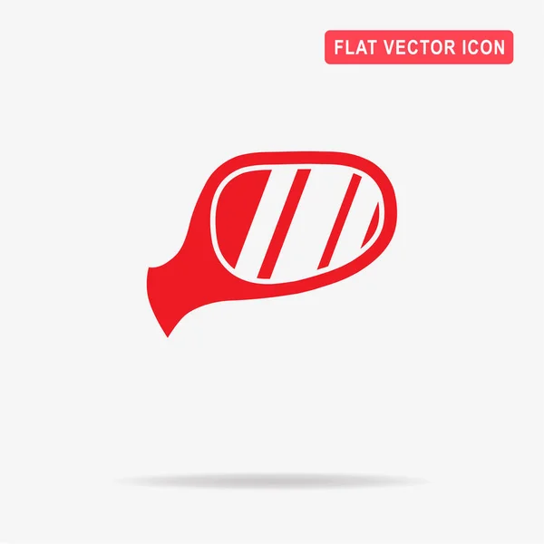 Icono Espejo Automático Ilustración Del Concepto Vectorial Para Diseño — Vector de stock