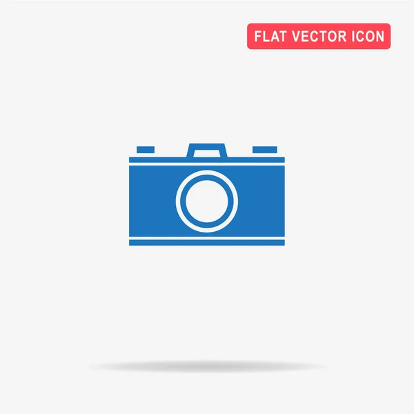 Ícone Câmera Ilustração Conceito Vetor Para Design — Vetor de Stock
