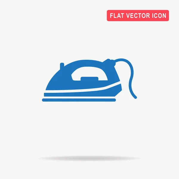 Icono Hierro Vector Concepto Ilustración Para Diseño — Vector de stock