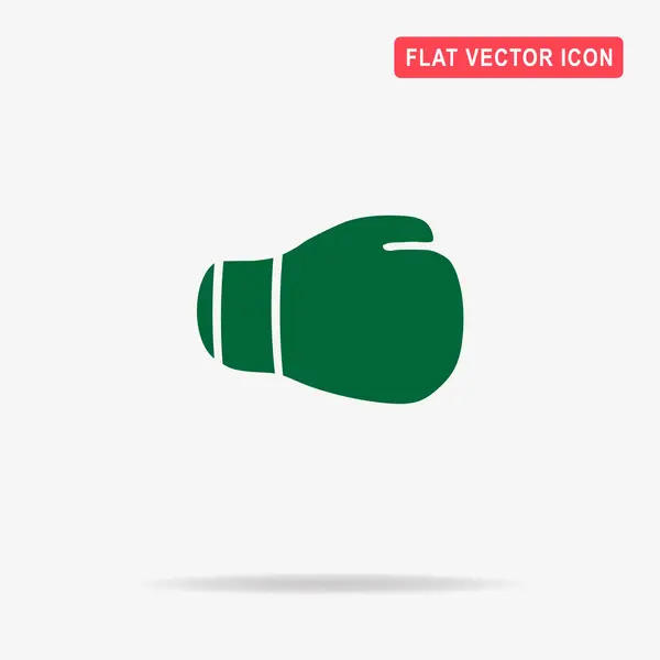 Boxning Handske Ikonen Begreppet Vektorillustration För Design — Stock vektor