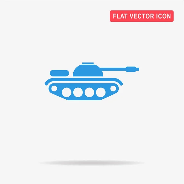 Ícone Tanque Ilustração Conceito Vetor Para Design — Vetor de Stock