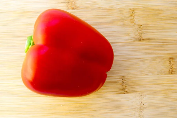 Bell Pepper Food Tray Top View — Stock Photo, Image