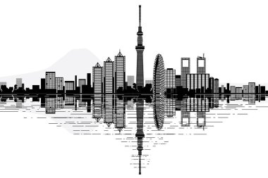 tokyo manzarası