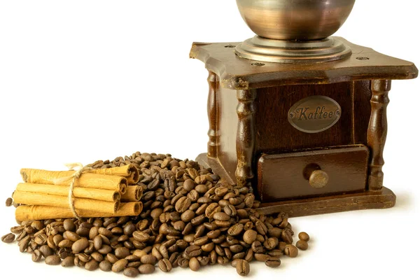 Vintage Manual Coffee Grinder — Stock Photo, Image