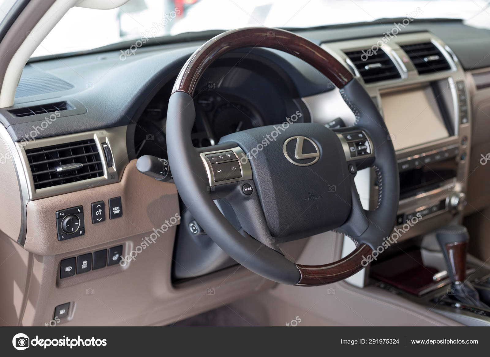 Russia Izhevsk July 21 2019 Lexus Showroom Interior Of