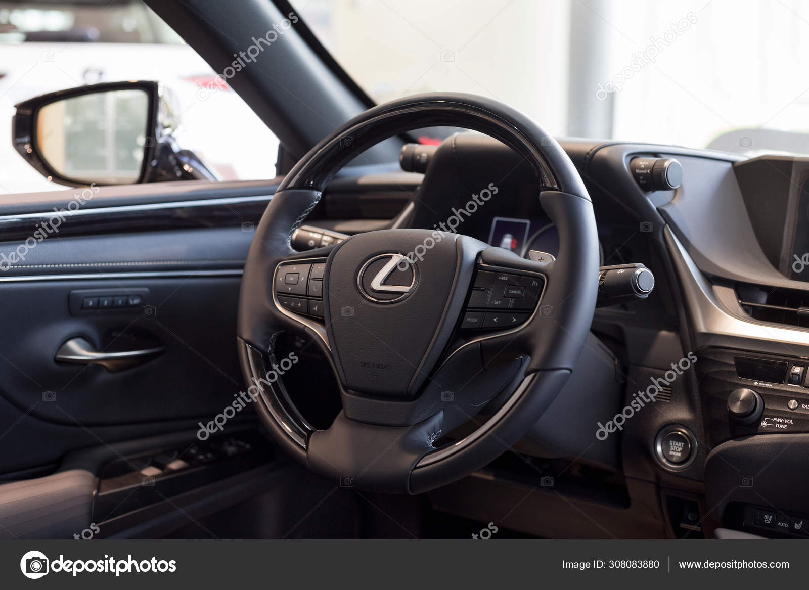 Russia Izhevsk July 21 2019 Lexus Showroom Interior Of