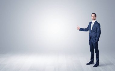 Ajan kavramı kopya alanı ile hitchhikes