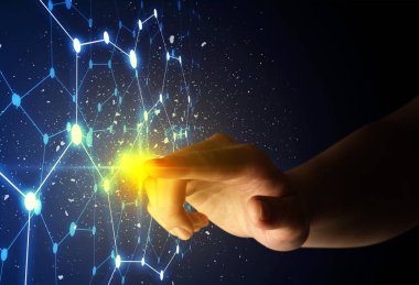 Arabirim dokunmadan parmak