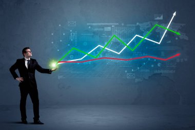 Hisse senedi piyasasında holding iş adamı