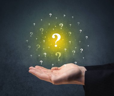 El tutma soru işaretleri