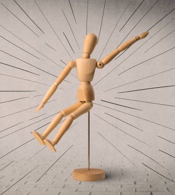 Ahşap manken kavramı