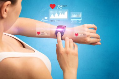 Kardiyo ve smartwatch.