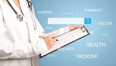 kadın doktor ile not etmek