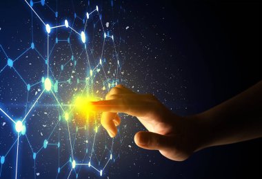 Arabirim dokunmadan parmak