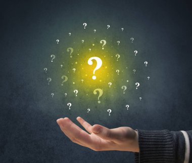 El tutma soru işaretleri