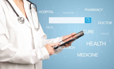 kadın doktor tablet ile