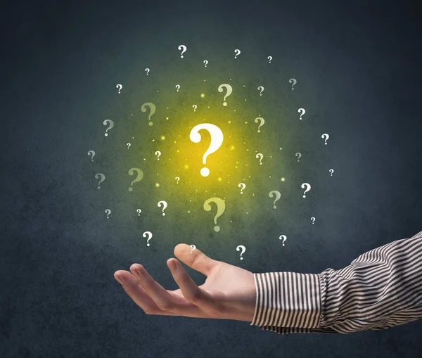 El tutma soru işaretleri