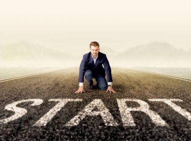 Start çizgisinde, işadamı