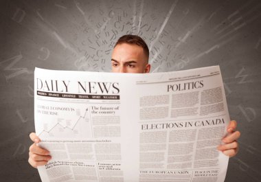 işadamı okuma gazete