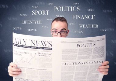 işadamı okuma gazete