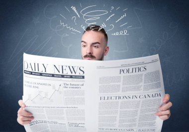 işadamı okuma gazete