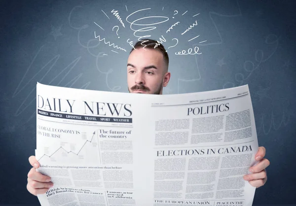 işadamı okuma gazete