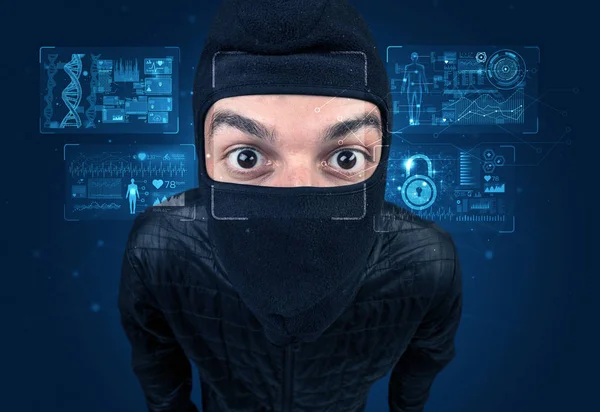 Facial Recognition System concept — Stock Photo, Image