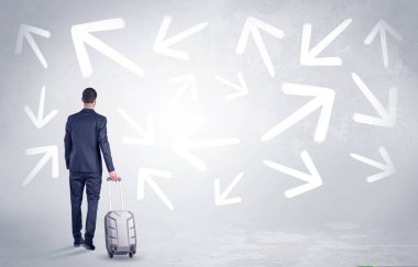 Tatsız oklarla bırakarak işadamı