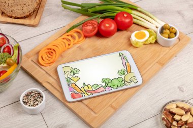 Sağlıklı Gıda kompozisyonu 