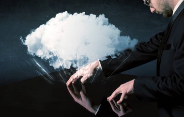 Etkileşimli tablo dokunmadan eller