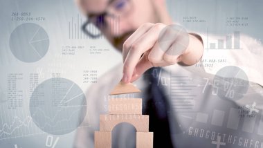 Bir kule inşa işadamı