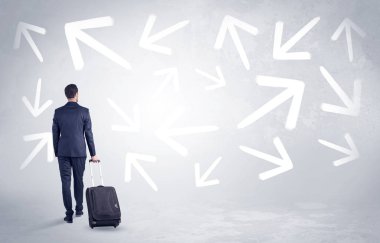 Tatsız oklarla bırakarak işadamı