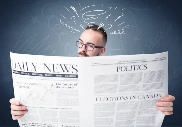 işadamı okuma gazete