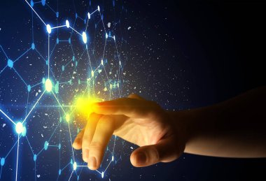 Arabirim dokunmadan parmak