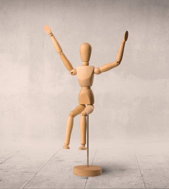 Ahşap manken kavramı