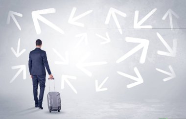 Tatsız oklarla bırakarak işadamı