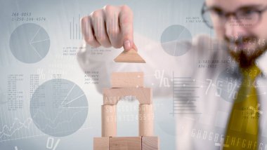 Bir kule inşa işadamı