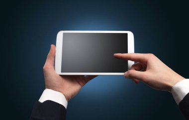 El tablet kopya alanı ile kullanma