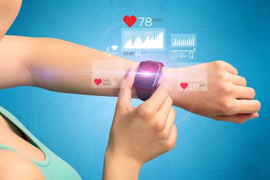 Kardiyo ve smartwatch.