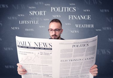 işadamı okuma gazete