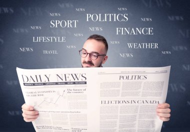 işadamı okuma gazete