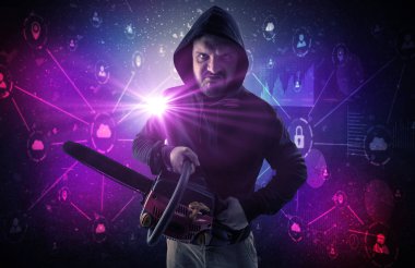 Hırsız güvenli veritabanı ve ağ kavram