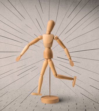 Ahşap manken kavramı