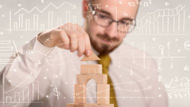 Bir kule inşa işadamı