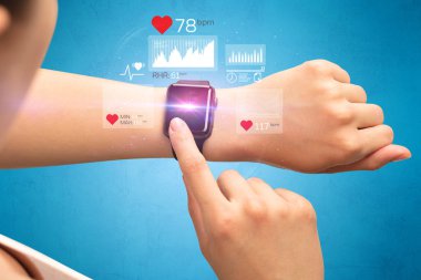 Kardiyo ve smartwatch.