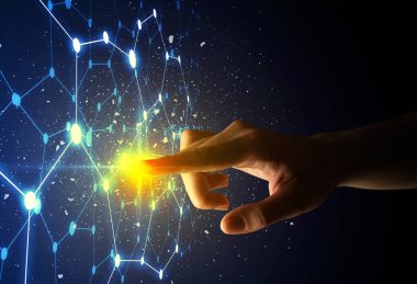 Arabirim dokunmadan parmak