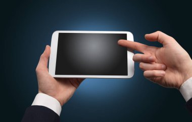 El tablet kopya alanı ile kullanma