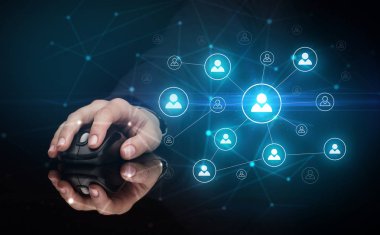 Fare ile insan ağ kavramı kullanarak ele