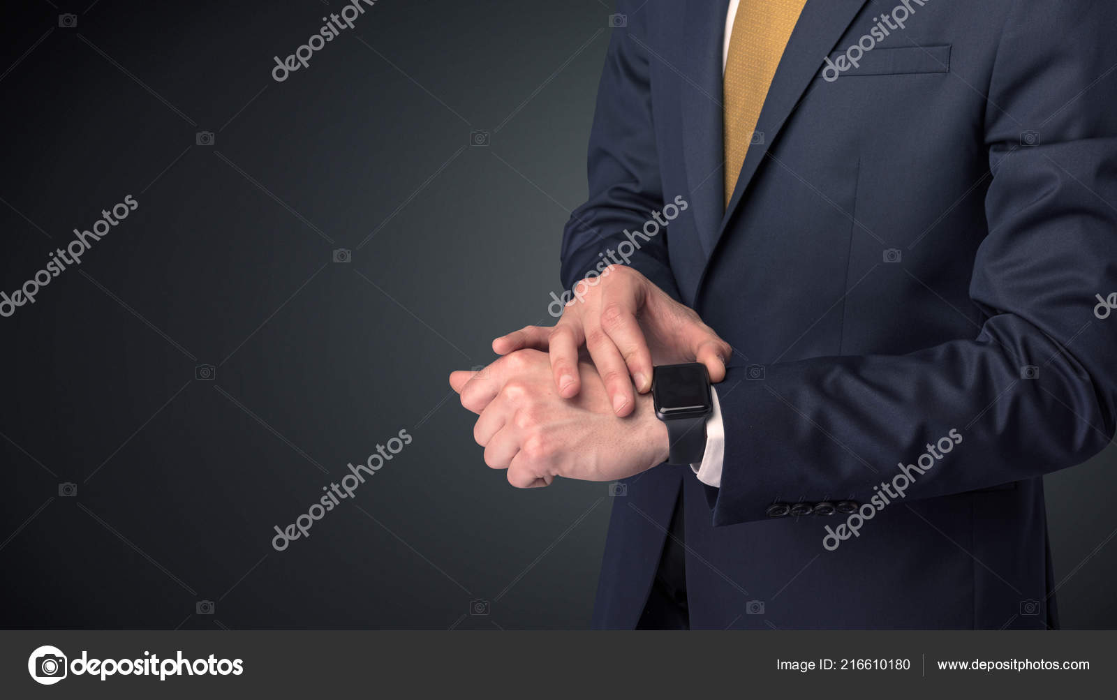 smartwatch with suit