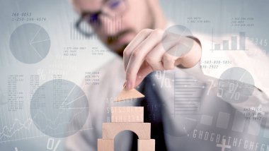 Bir kule inşa işadamı